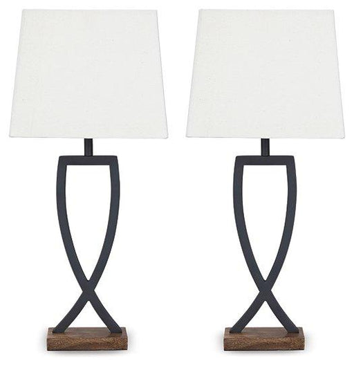 Makara Table Lamp (Set of 2) - Zara Furniture (Kissimmee,FL)