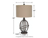 Manasa Table Lamp - Zara Furniture (Kissimmee,FL)