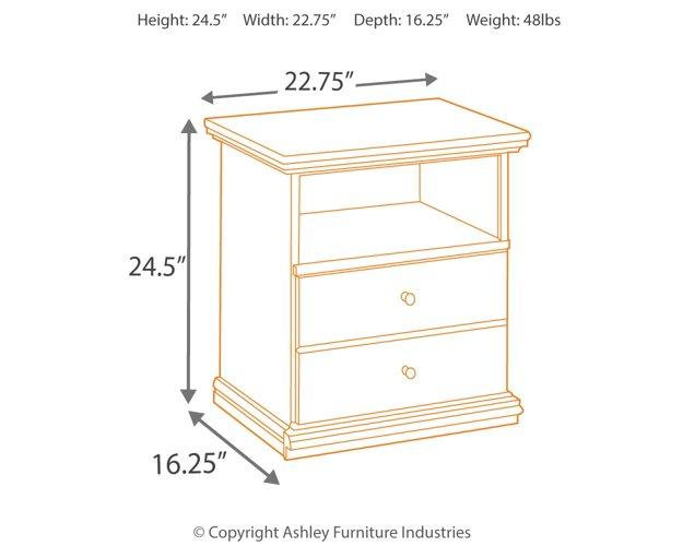 Maribel Nightstand - Zara Furniture (Kissimmee,FL)