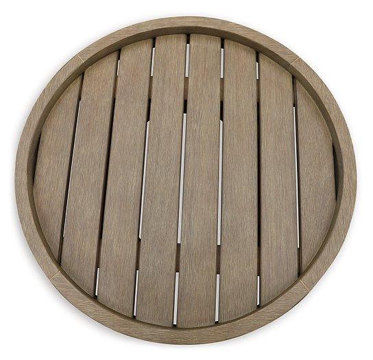 Marina Sun Outdoor End Table - Zara Furniture (Kissimmee,FL)