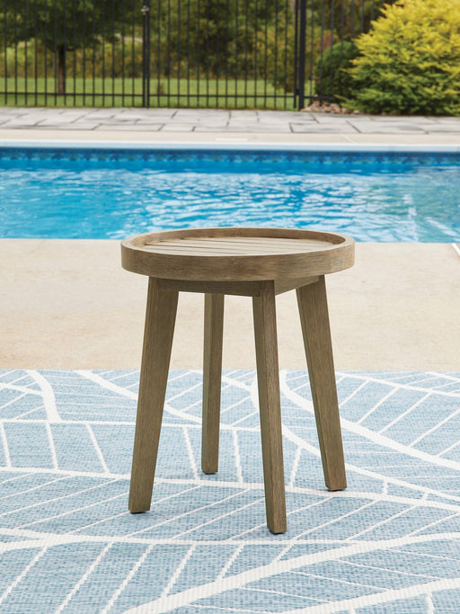 Marina Sun Outdoor End Table - Zara Furniture (Kissimmee,FL)