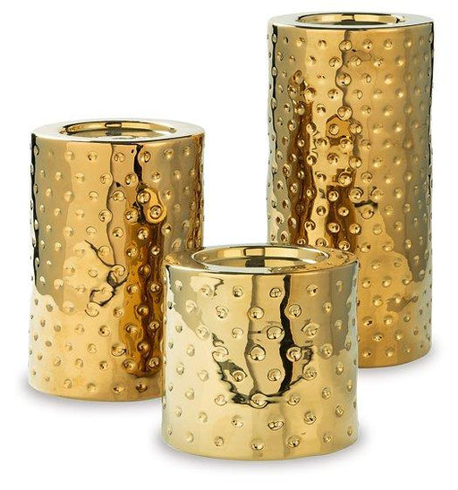 Marisa Candle Holder (Set of 3) - Zara Furniture (Kissimmee,FL)