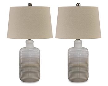 Marnina Table Lamp (Set of 2) - Zara Furniture (Kissimmee,FL)
