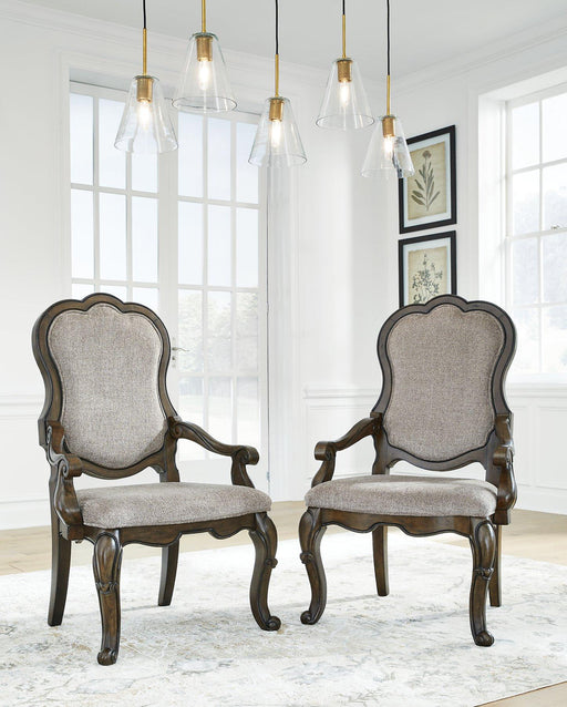 Maylee Dining Arm Chair - Zara Furniture (Kissimmee,FL)