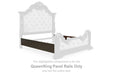Maylee Upholstered Bed - Zara Furniture (Kissimmee,FL)