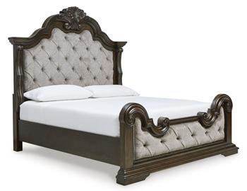 Maylee Upholstered Bed - Zara Furniture (Kissimmee,FL)