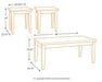 Maysville Table (Set of 3) - Zara Furniture (Kissimmee,FL)
