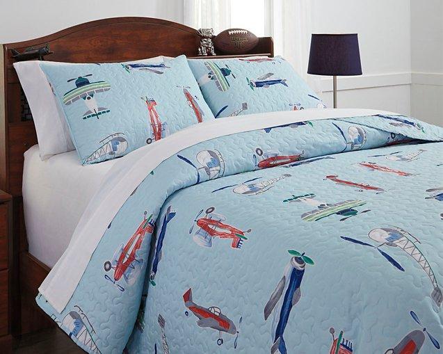 McAllen 3 - Piece Quilt Set - Zara Furniture (Kissimmee,FL)