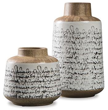 Meghan Vase (Set of 2) - Zara Furniture (Kissimmee,FL)