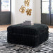 Midnight - Madness Oversized Accent Ottoman - Zara Furniture (Kissimmee,FL)