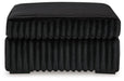 Midnight - Madness Oversized Accent Ottoman - Zara Furniture (Kissimmee,FL)