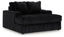 Midnight - Madness Oversized Chaise - Zara Furniture (Kissimmee,FL)