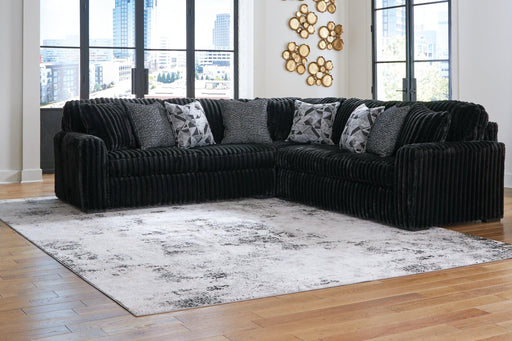 Midnight - Madness Sectional - Zara Furniture (Kissimmee,FL)