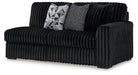 Midnight - Madness Sectional Sofa with Chaise - Zara Furniture (Kissimmee,FL)