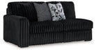 Midnight - Madness Sectional Sofa with Chaise - Zara Furniture (Kissimmee,FL)