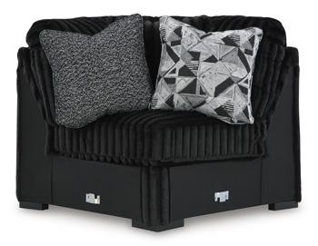 Midnight - Madness Sectional with Chaise - Zara Furniture (Kissimmee,FL)