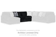 Midnight - Madness Sectional with Chaise - Zara Furniture (Kissimmee,FL)