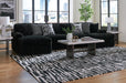 Midnight - Madness Sectional with Chaise - Zara Furniture (Kissimmee,FL)