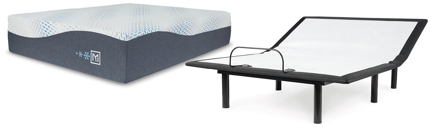 Millennium Cushion Firm Gel Memory Foam Hybrid Mattress and Base Set - Zara Furniture (Kissimmee,FL)
