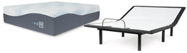 Millennium Queen Luxury Gel Latex and Memory Foam Mattress and Base Set - Zara Furniture (Kissimmee,FL)