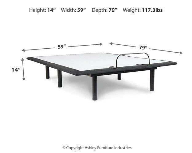 Millennium Queen Luxury Gel Latex and Memory Foam Mattress and Base Set - Zara Furniture (Kissimmee,FL)