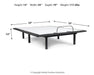 Millennium Queen Luxury Gel Latex and Memory Foam Mattress and Base Set - Zara Furniture (Kissimmee,FL)