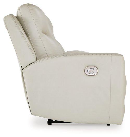 Mindanao Power Reclining Loveseat with Console - Zara Furniture (Kissimmee,FL)