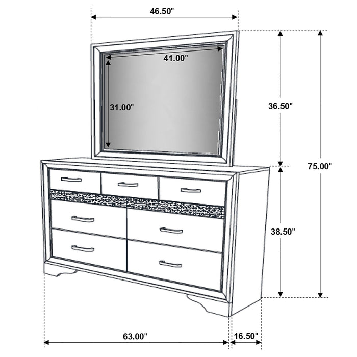 Miranda Dresser with Mirror