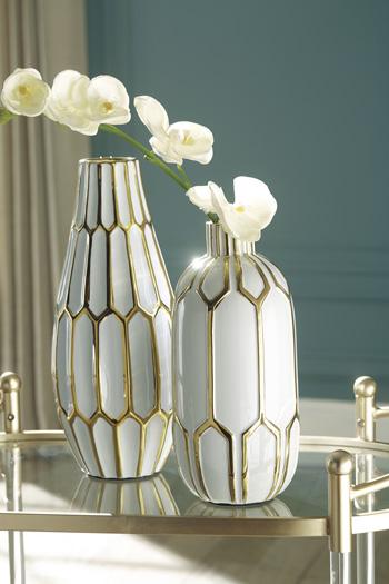 Mohsen Vase (Set of 2) - Zara Furniture (Kissimmee,FL)