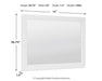 Mollviney Bedroom Mirror - Zara Furniture (Kissimmee,FL)