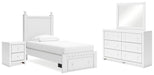 Mollviney Bedroom Set - Zara Furniture (Kissimmee,FL)