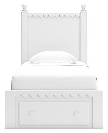 Mollviney Panel Storage Bed - Zara Furniture (Kissimmee,FL)