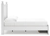 Mollviney Panel Storage Bed - Zara Furniture (Kissimmee,FL)