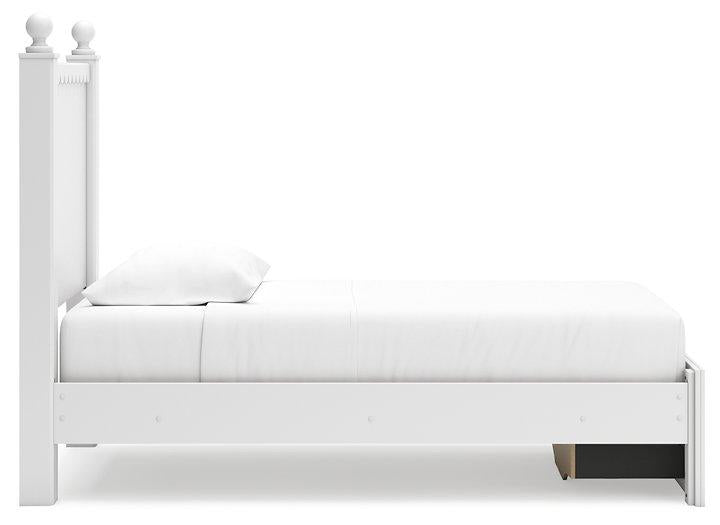 Mollviney Panel Storage Bed - Zara Furniture (Kissimmee,FL)