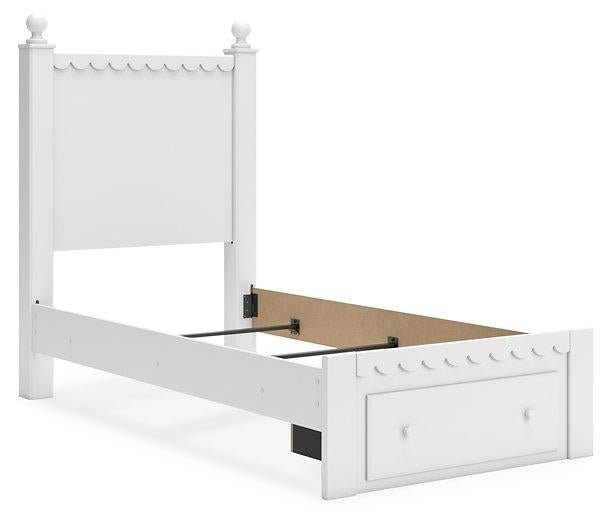Mollviney Panel Storage Bed - Zara Furniture (Kissimmee,FL)