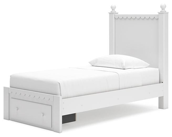 Mollviney Panel Storage Bed - Zara Furniture (Kissimmee,FL)