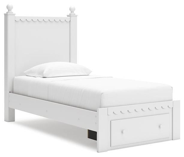 Mollviney Panel Storage Bed - Zara Furniture (Kissimmee,FL)
