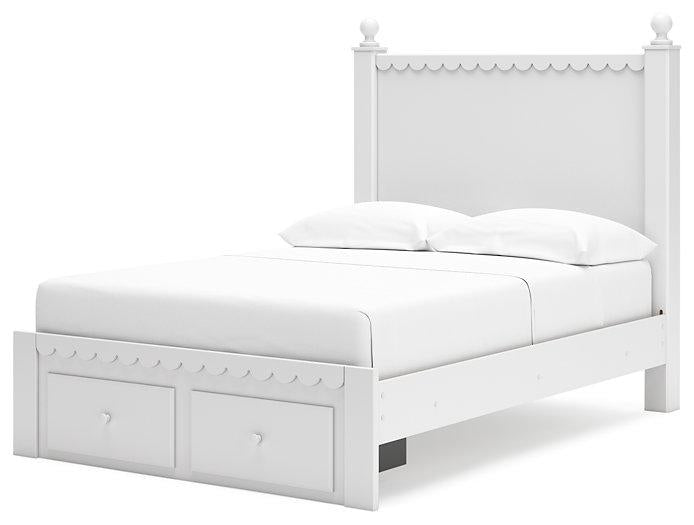 Mollviney Panel Storage Bed - Zara Furniture (Kissimmee,FL)