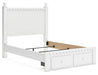 Mollviney Panel Storage Bed - Zara Furniture (Kissimmee,FL)
