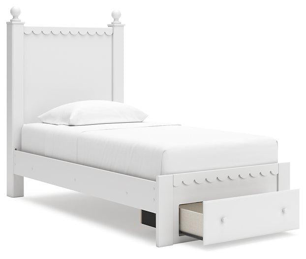 Mollviney Panel Storage Bed - Zara Furniture (Kissimmee,FL)