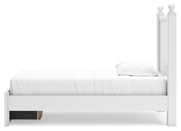 Mollviney Panel Storage Bed - Zara Furniture (Kissimmee,FL)