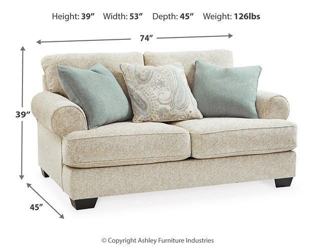 Monaghan Loveseat - Zara Furniture (Kissimmee,FL)