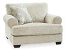Monaghan Oversized Chair and Ottoman - Zara Furniture (Kissimmee,FL)