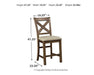 Moriville Bar Stool Set - Zara Furniture (Kissimmee,FL)