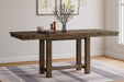 Moriville Counter Height Dining Extension Table - Zara Furniture (Kissimmee,FL)