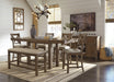 Moriville Counter Height Dining Extension Table - Zara Furniture (Kissimmee,FL)