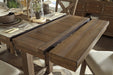 Moriville Counter Height Dining Extension Table - Zara Furniture (Kissimmee,FL)