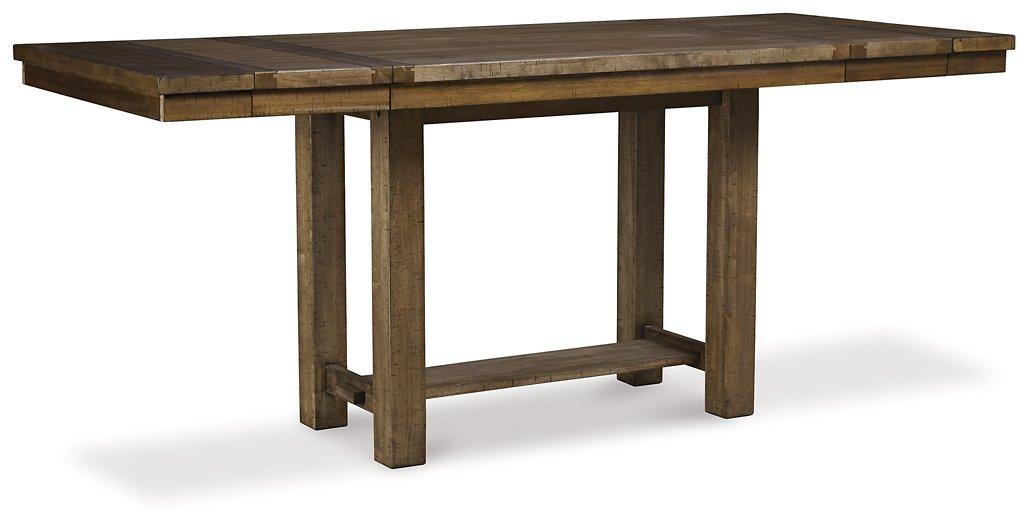 Moriville Counter Height Dining Extension Table - Zara Furniture (Kissimmee,FL)