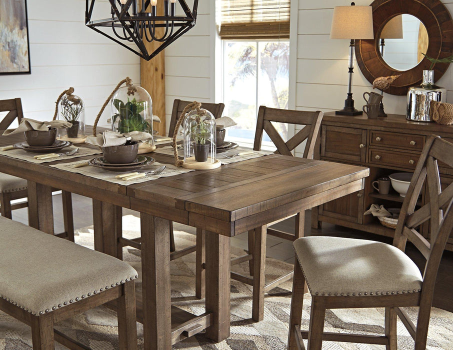 Moriville Counter Height Dining Extension Table - Zara Furniture (Kissimmee,FL)