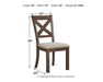 Moriville Dining Chair - Zara Furniture (Kissimmee,FL)